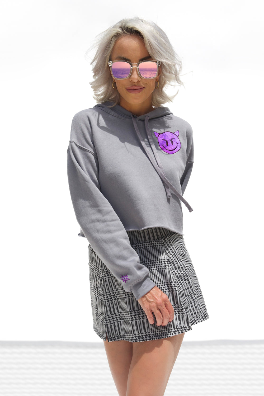 MissChief Crop Hoodie