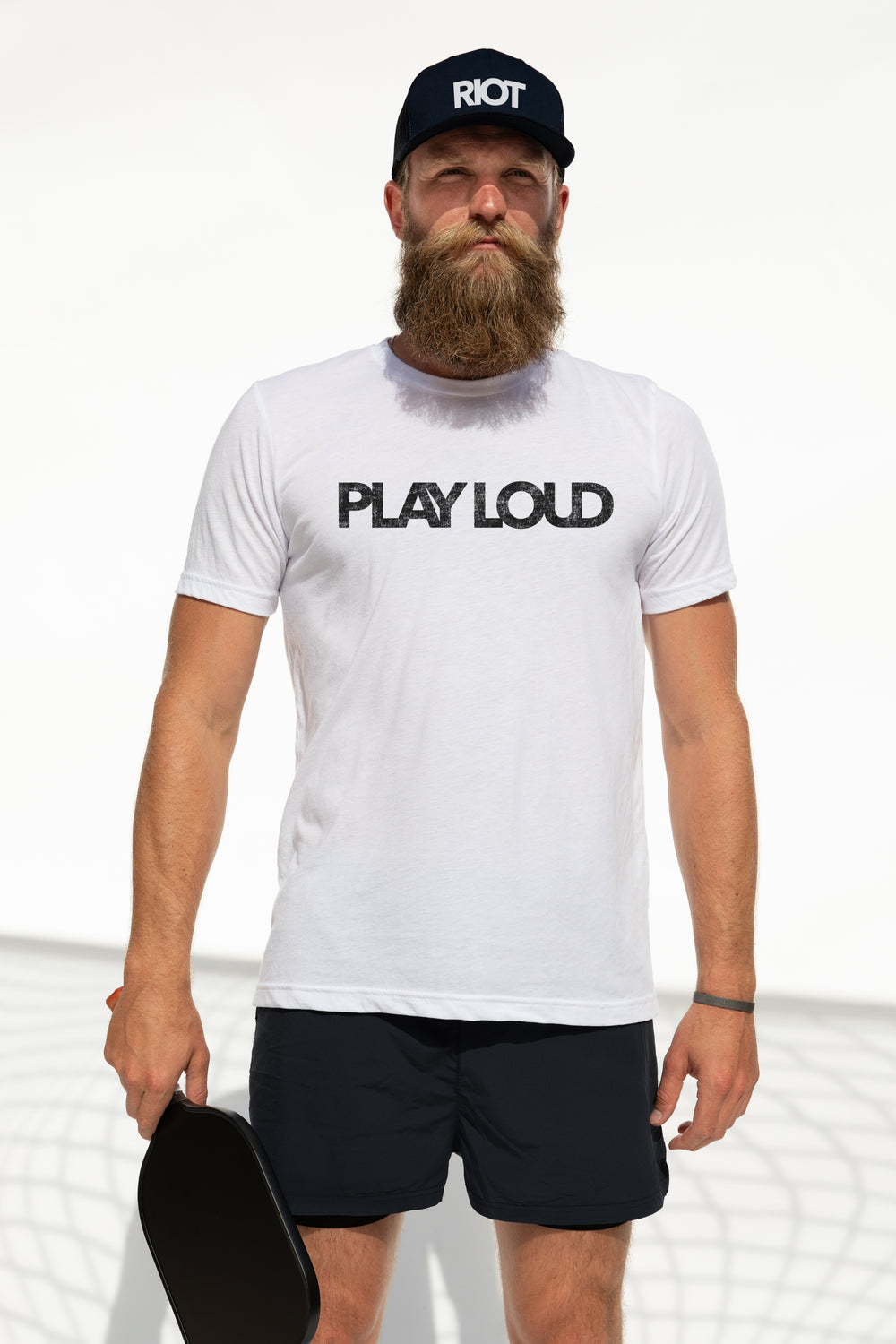 Play Loud White Tee