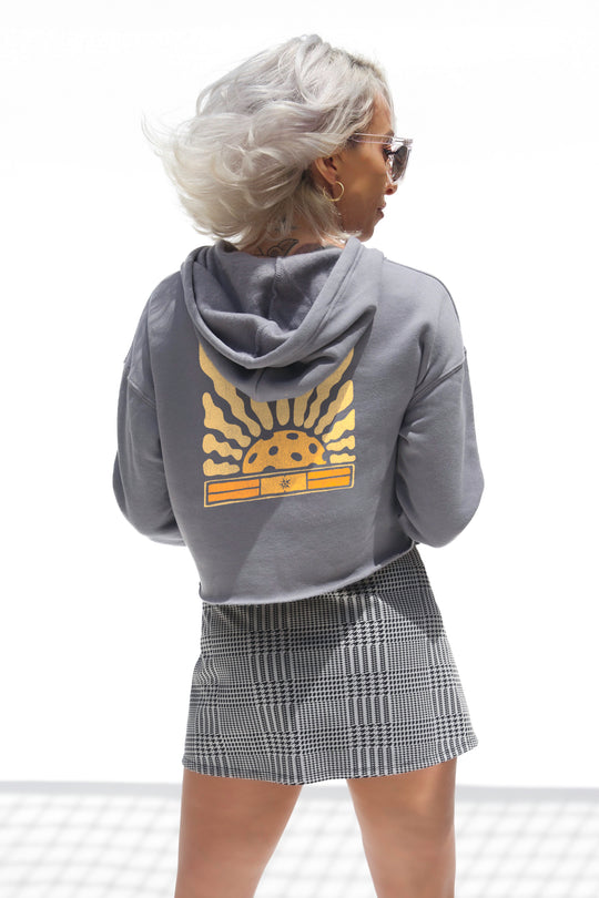 Play Sunny Cropped Hoodie