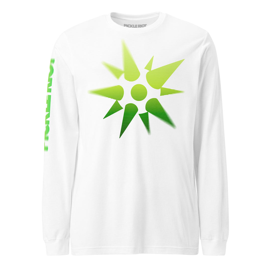 Hype Green Riot Ball Long Sleeve Tee