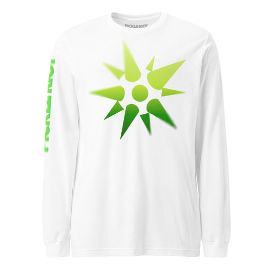 Hype Green Riot Ball Long Sleeve Tee