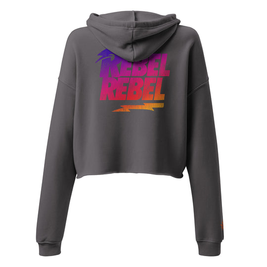 Rebel Rebel Crop Hoodie